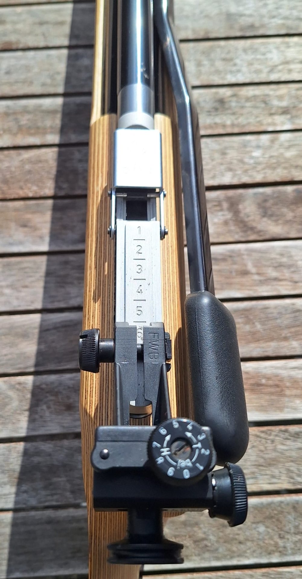 Feinwerkbau Druckluft Matchgewehr Mod.600 – Bild 4