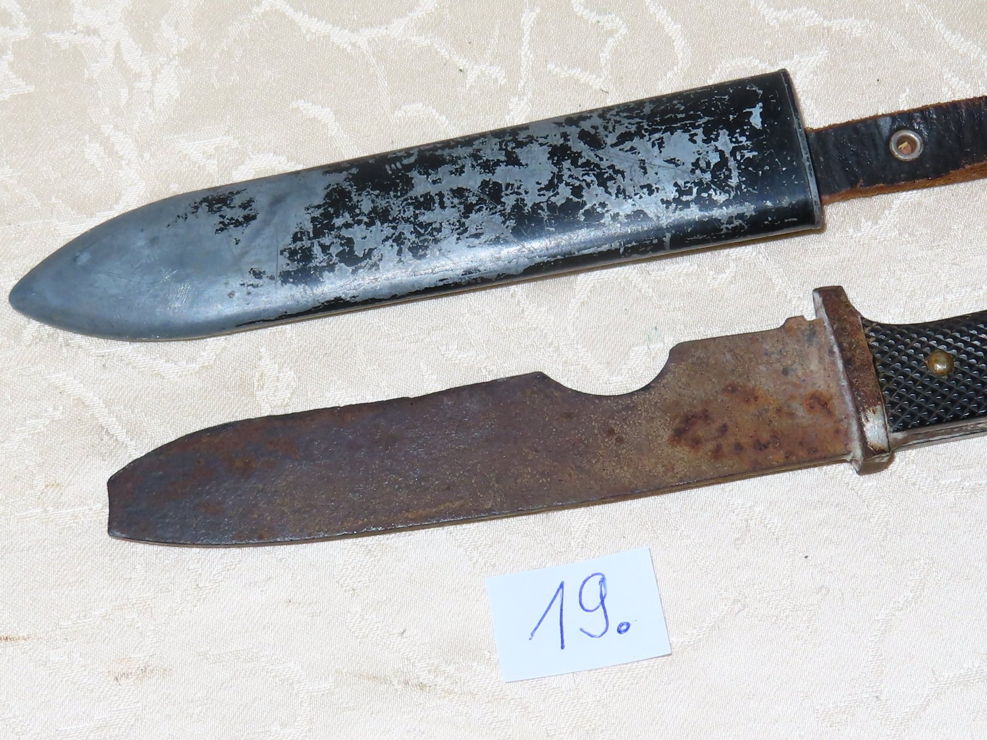 Fahrtenmesser Jugend Hersteller Konejung AG Solingen N19 – Bild 2