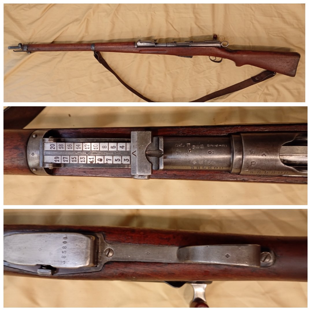 Waffenfabrik Bern Gewehr 1911 Schweiz 7,5x55 Repetierbüchse Schmitt Rubin – Bild 2