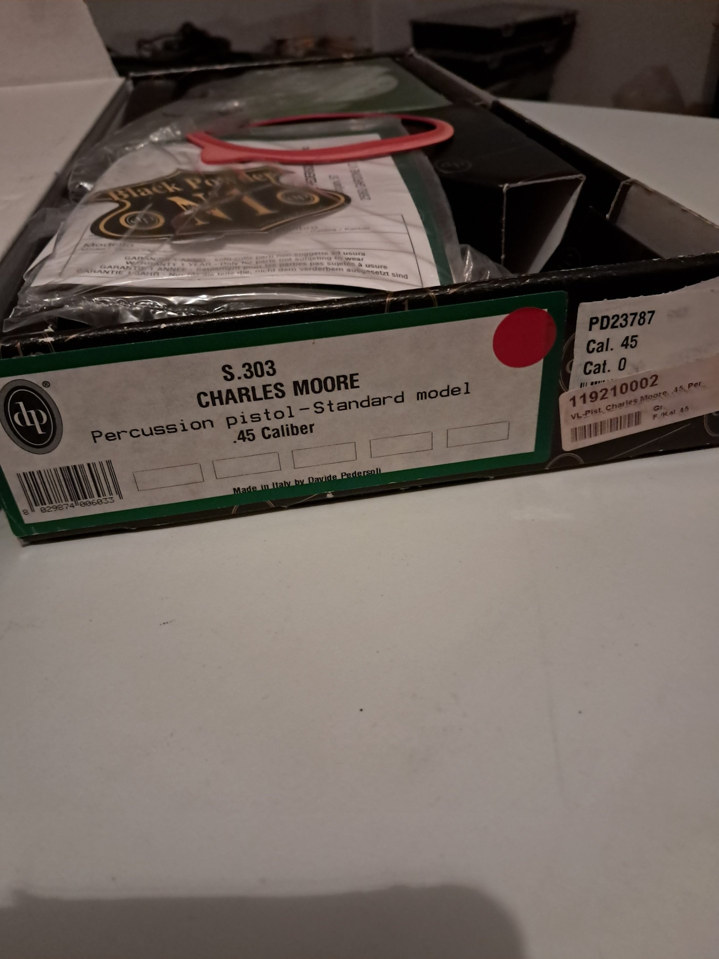 Pedersolie Charles Moore S 303 cal. 45 OVP Ungeschoßen – Bild 1