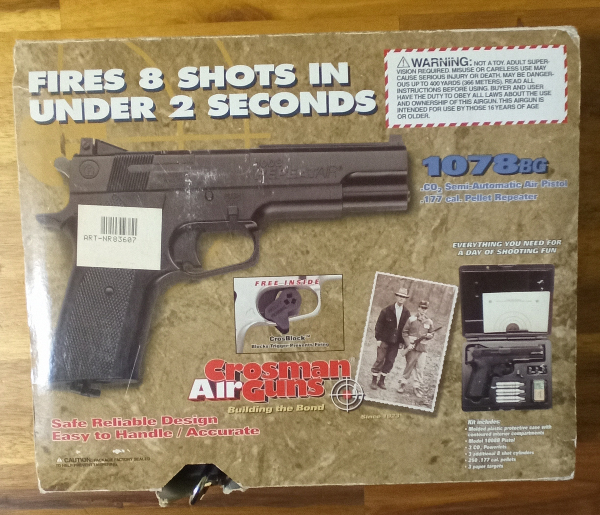 Grosman REPEATERAIR 1008 B Pistol – Bild 3