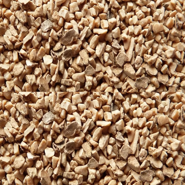 5 kg GROB Walnussgranulat 1,7 bis 2,4mm Poliergranulat / Nußgranulat / Walnußgranulat unbehandelt – Bild 1