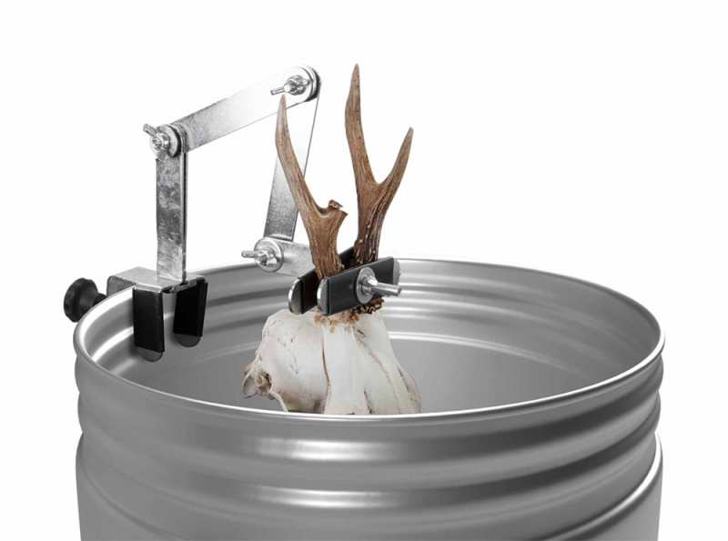 1 x ABKOCHVORRICHTUNG / Auskochhilfe für Bock Trophäen | Rehschädel Gehörn Gams Abkochen .. Kochtopf – Bild 1