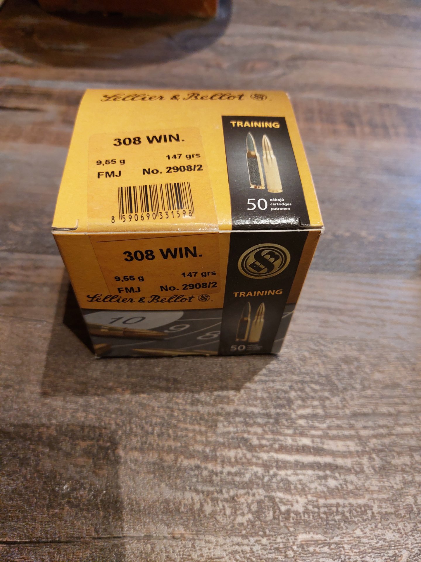 S&B .308 Win. Vollmantel 147 grs 50 Schuss – Bild 1