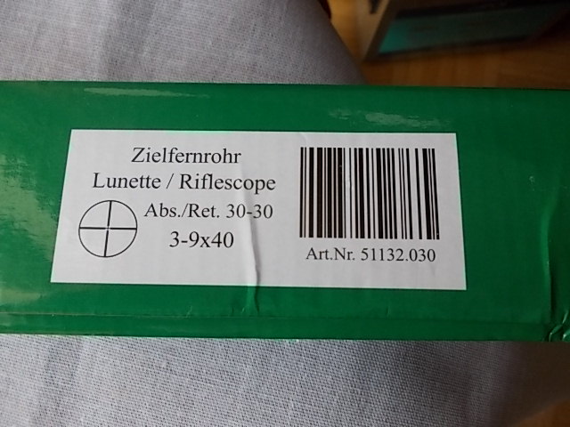 Zielfernrohr Akah 3-9x40 Abs. 30-30 – Bild 3