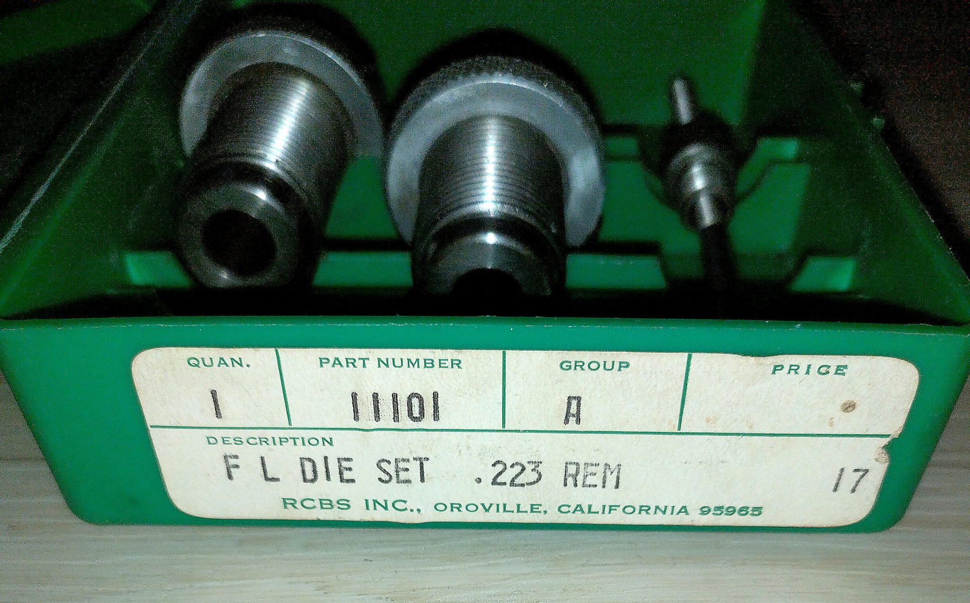 RCBS Matrizensatz .223 Rem – Bild 2