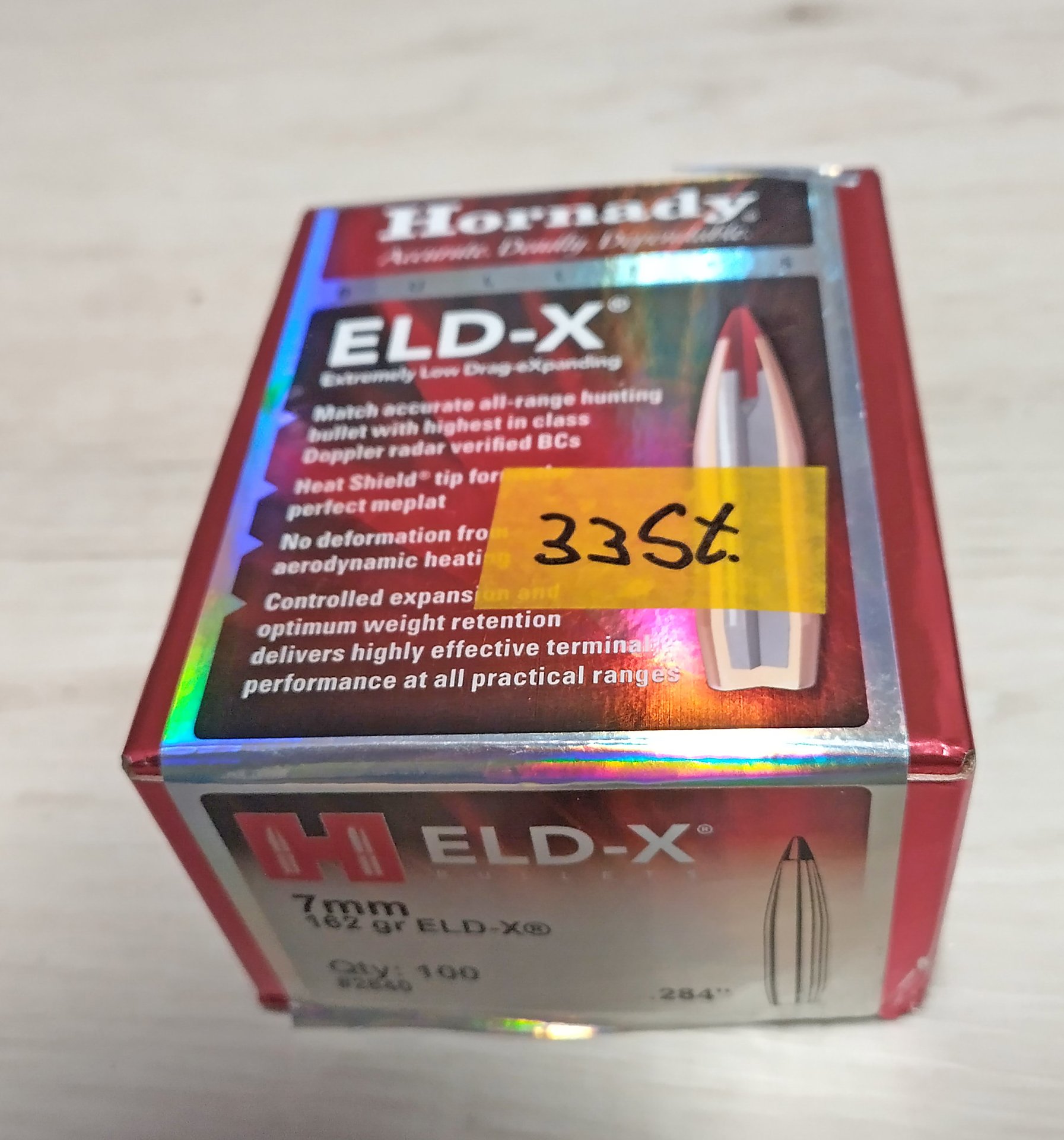 7mm Geschosse, Hornady ELD-X, Geco, Sierra – Bild 1