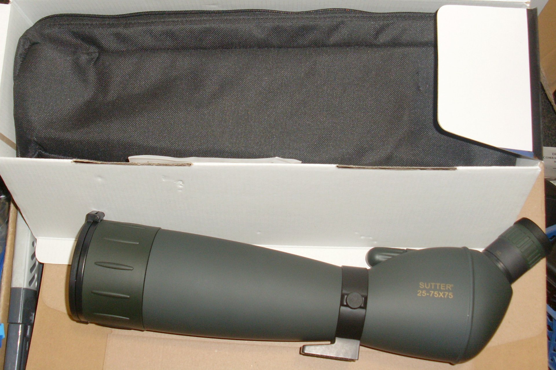 25-75 x75 Spektiv Sutter unbenutzt Orginalverpackt – Bild 1