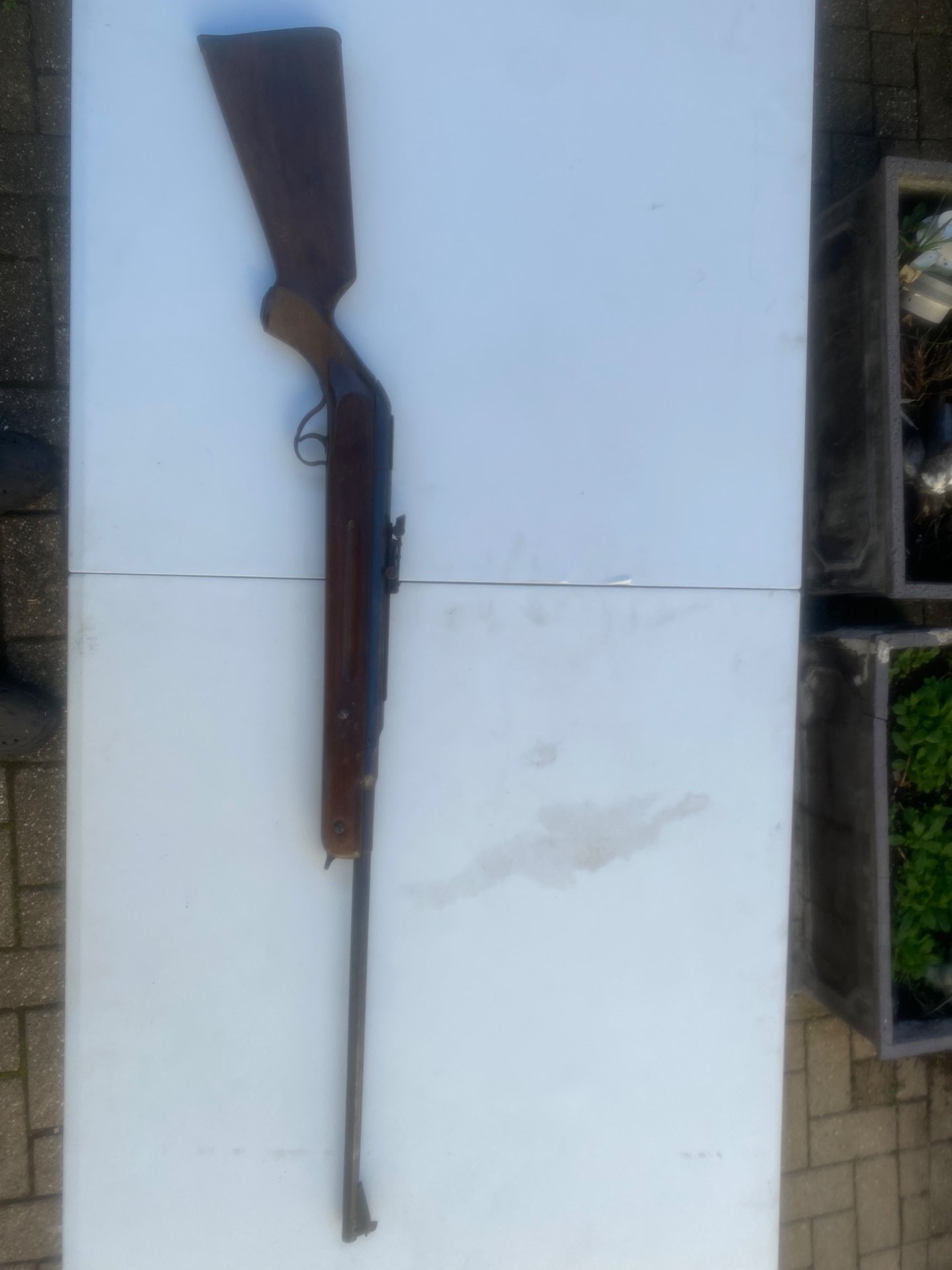 Falke Modell 80 – 4,5 mm – historisches Luftgewehr mit Unterhebelspannung – Bild 6