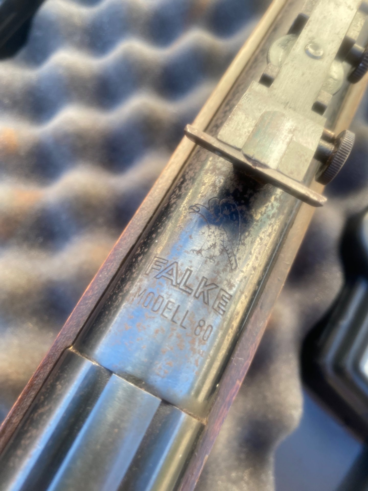 Falke Modell 80 – 4,5 mm – historisches Luftgewehr mit Unterhebelspannung – Bild 5