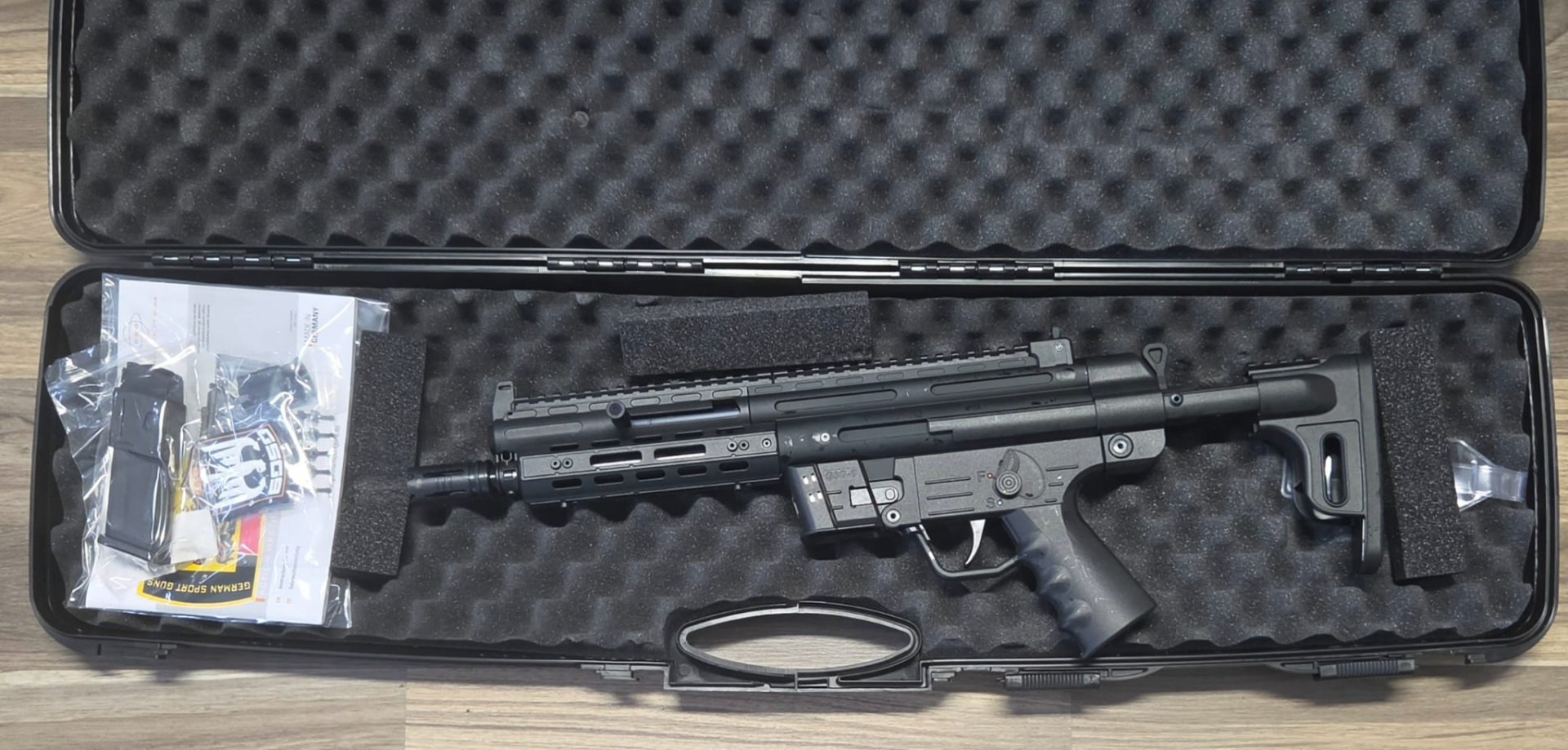GSG-9 Rifle - Schwarz - 9mm Luger - Selbstladebüchse – Bild 1