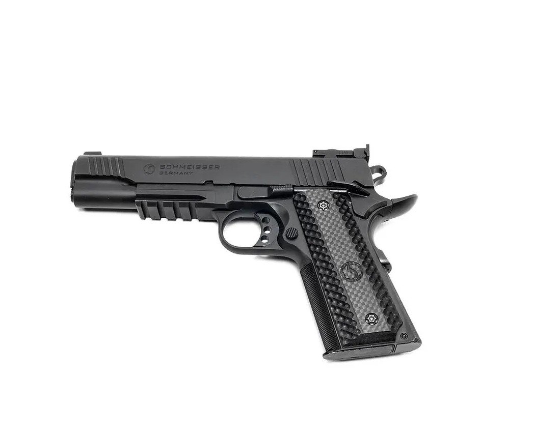 Schmeisser Hugo 1911 Pistole Kal 9mm Luger Schwarz – Bild 1