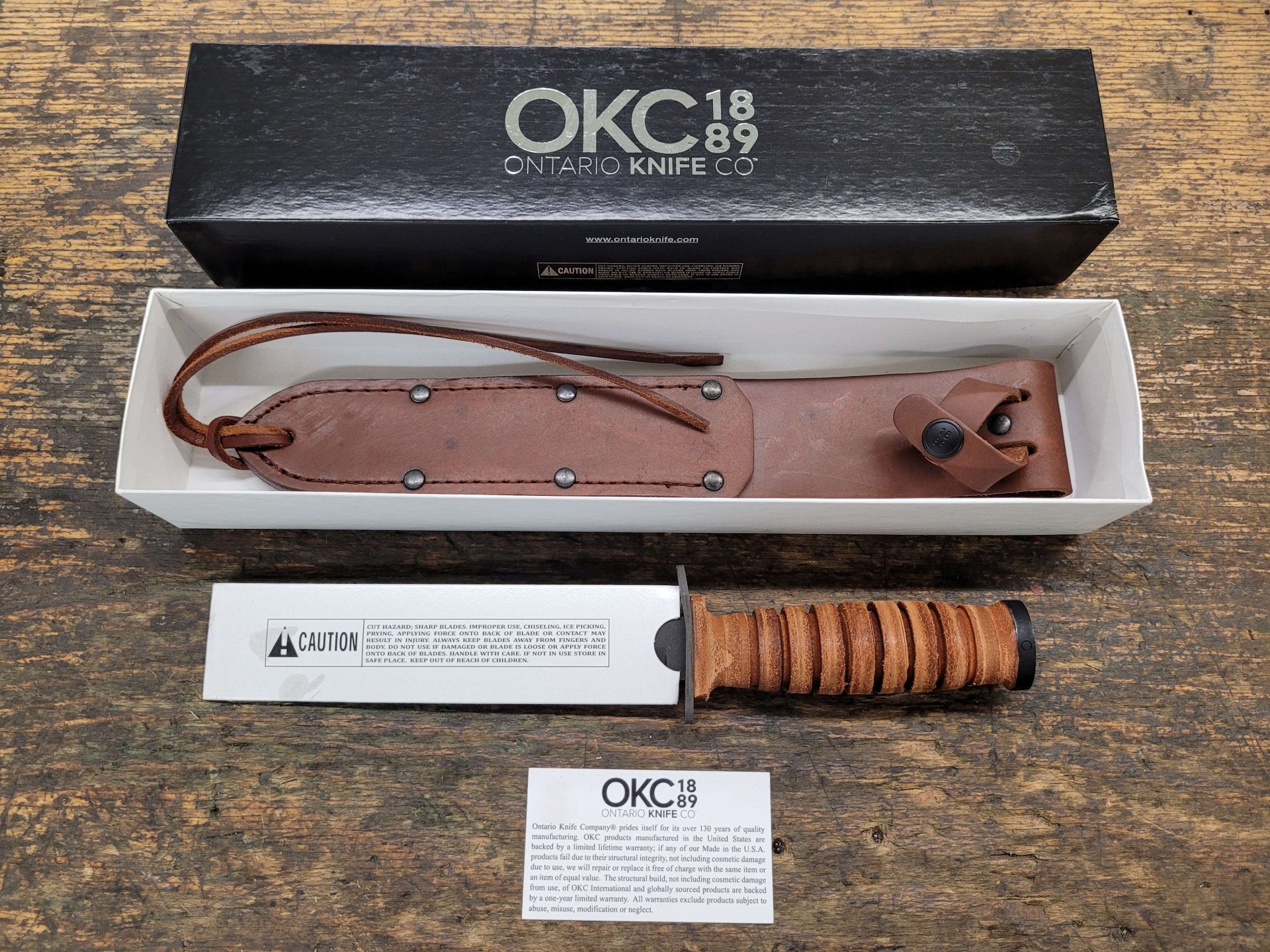 Kampfmesser Ontario U.S. M3 Trench Knife – Bild 2