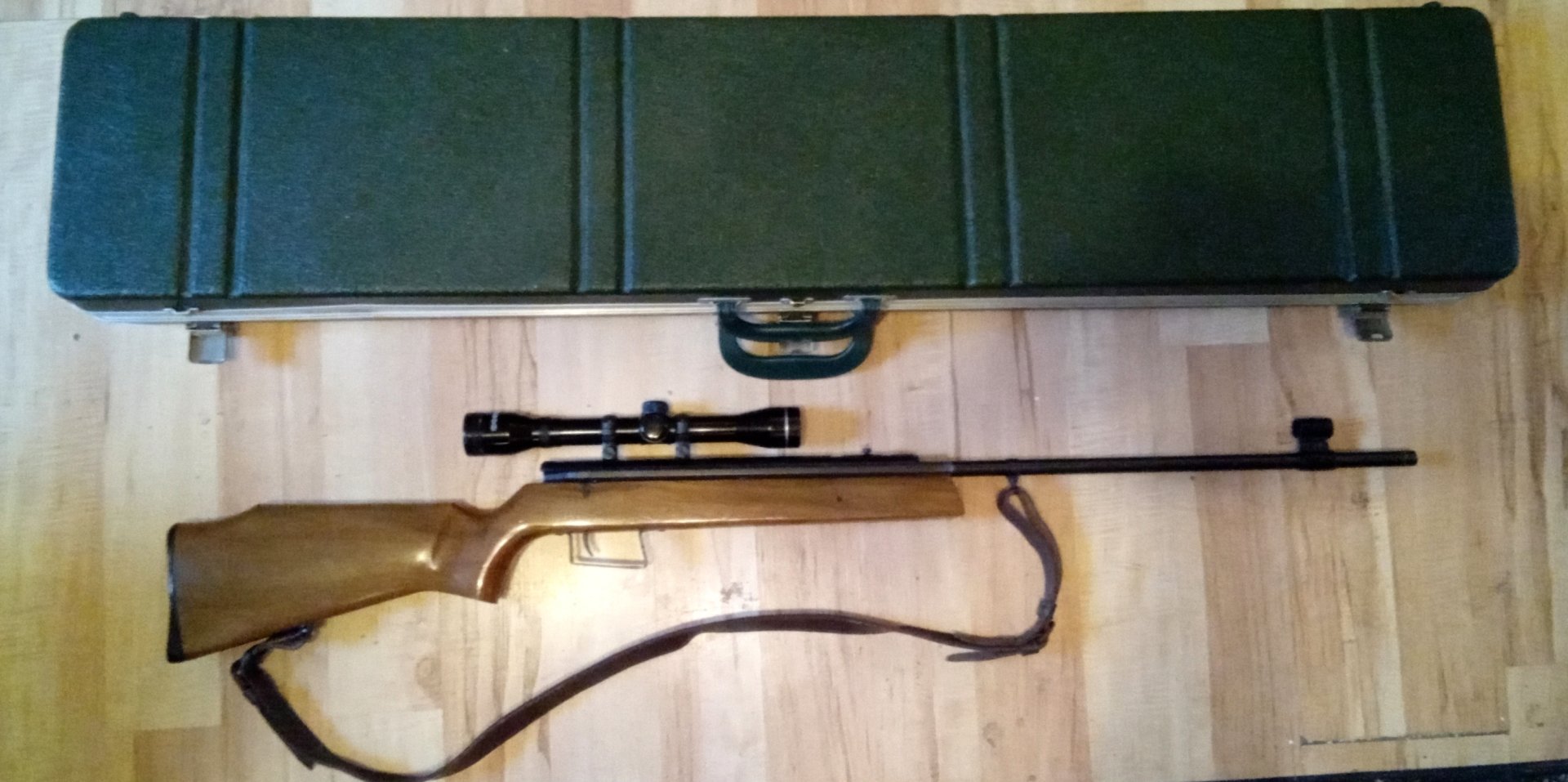 SIG Hämmerli Mod. 401 - 4,5mm - mit ZF 4x32 + Originalkoffer – Bild 2