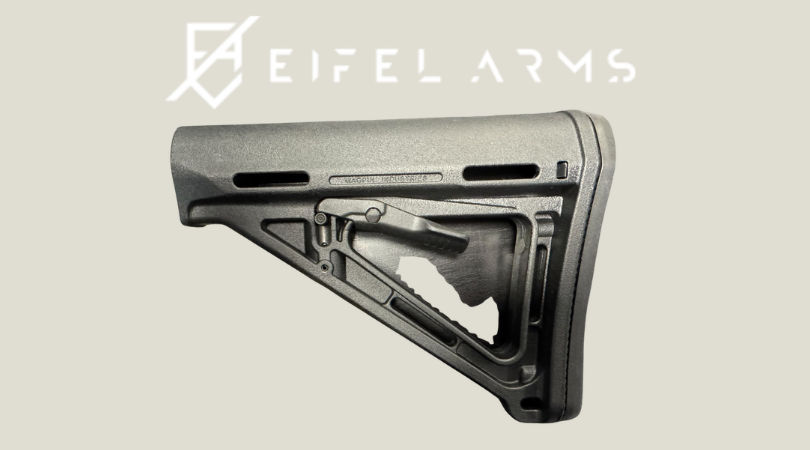 Magpul MOE Carbine Stock Mil-Spec (MAG400) – schwarz – Bild 2