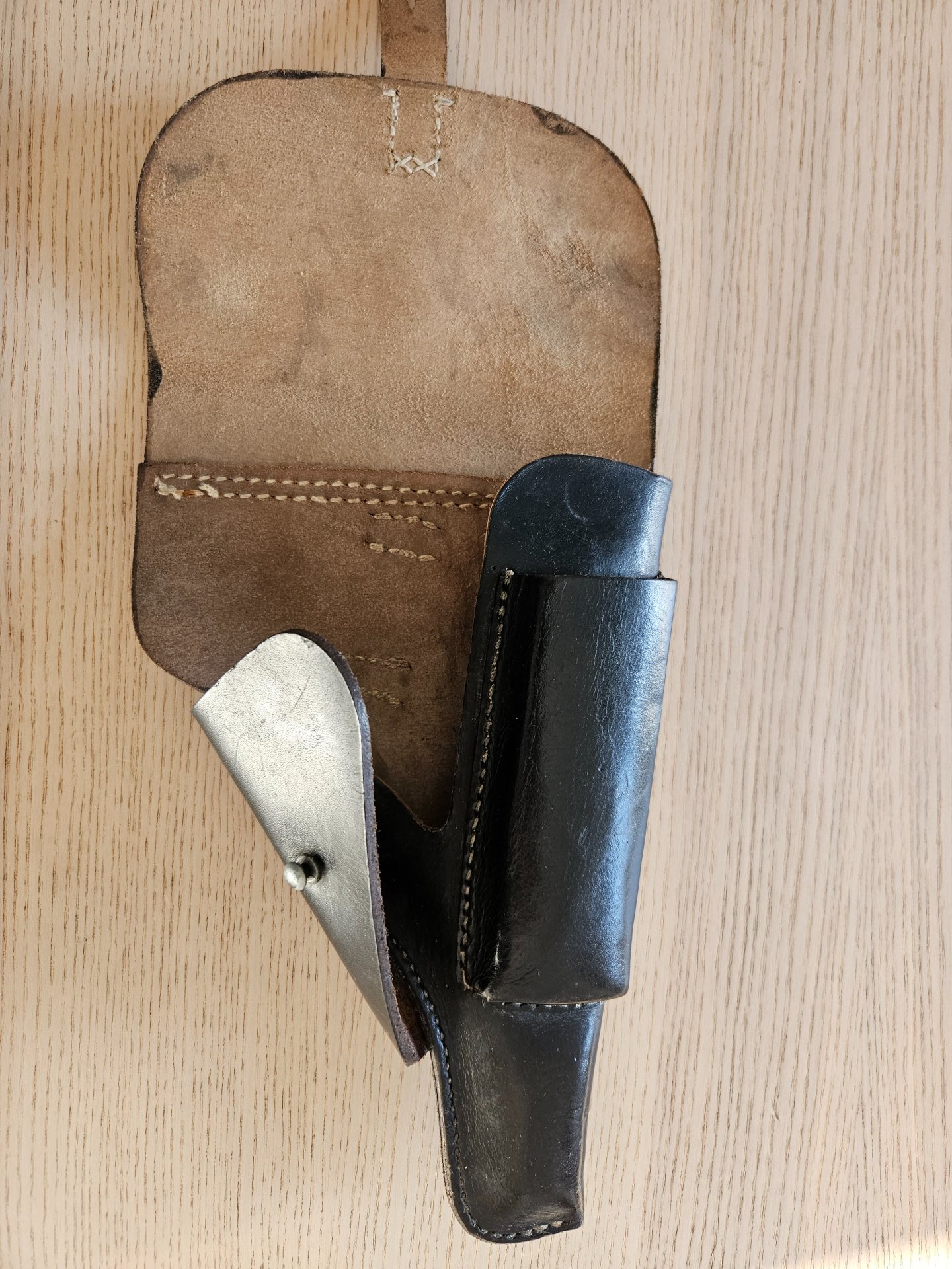 Original Walther P38 Holster, bml 44, WaA23 – Bild 4