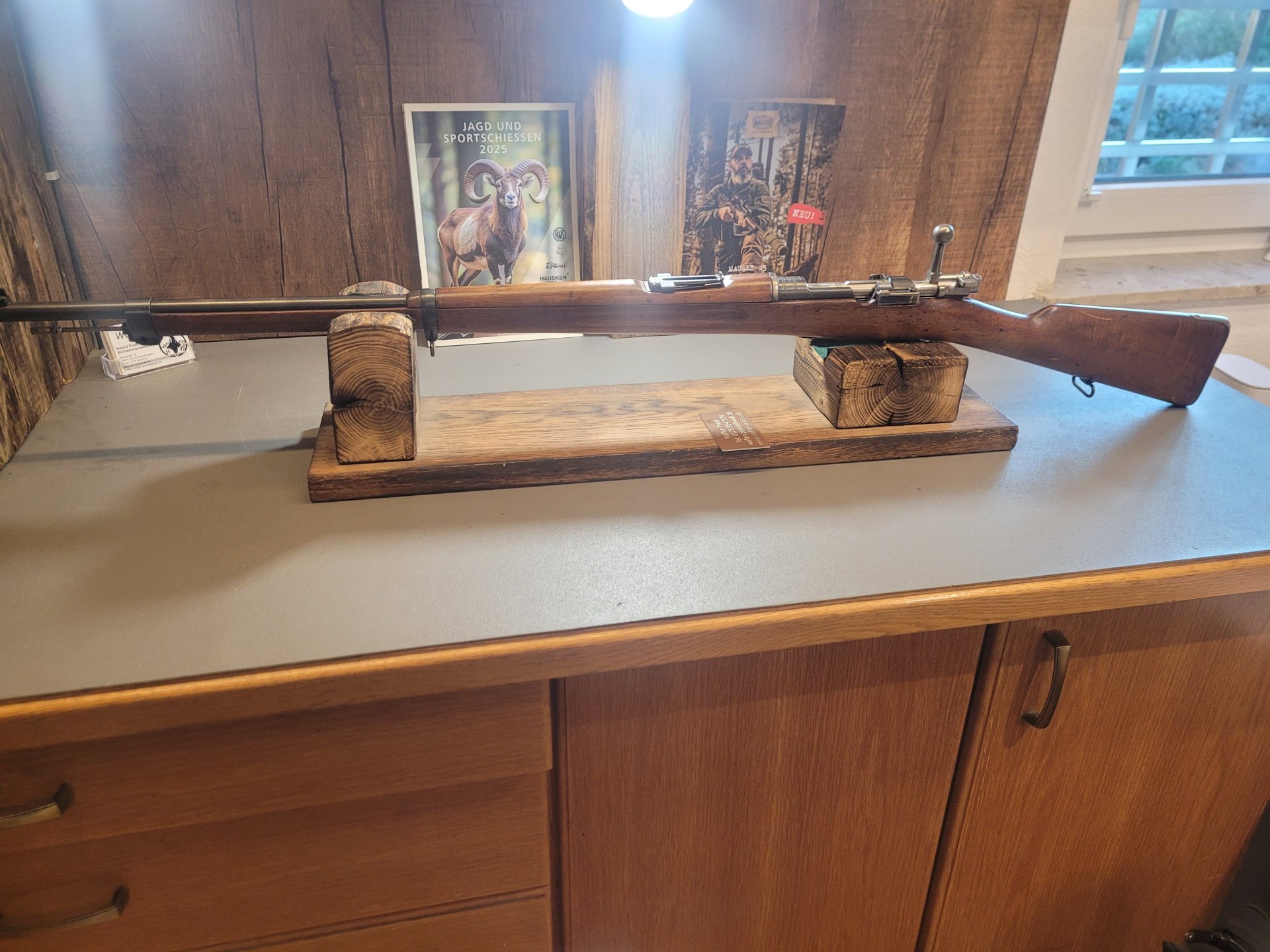 Mauser M96 6,5x55SE Einzellader – Bild 2