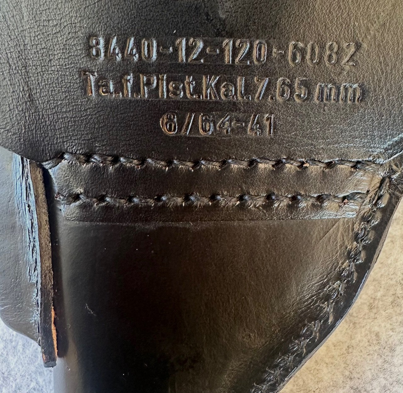 Original Bundeswehr Holster, für Pistole 7,65mm, Neu – Bild 4