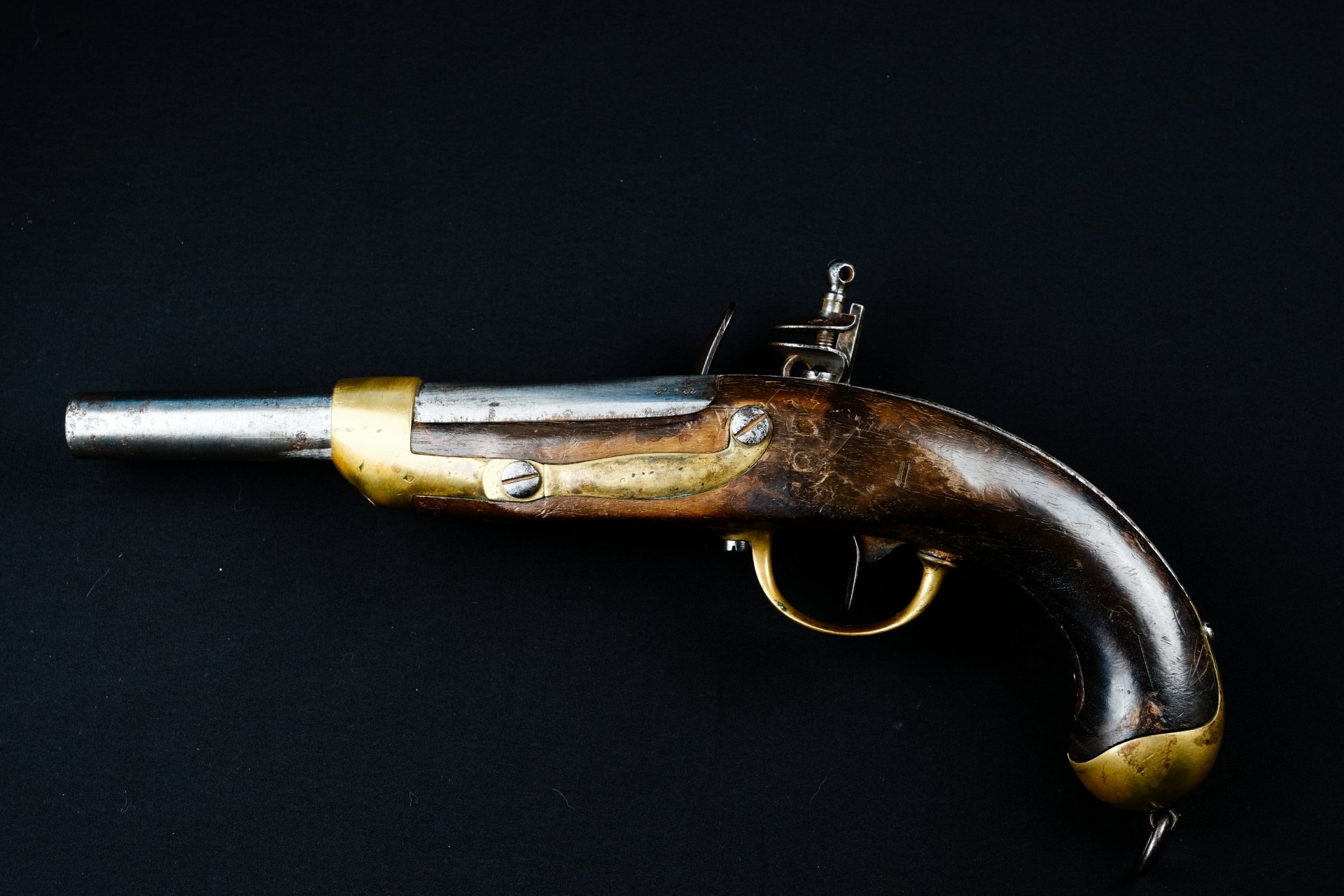 Französische Steinschlosspistole Modell 1822 – Manufacture Royale de Maubeuge – datiert 1826 – Bild 3