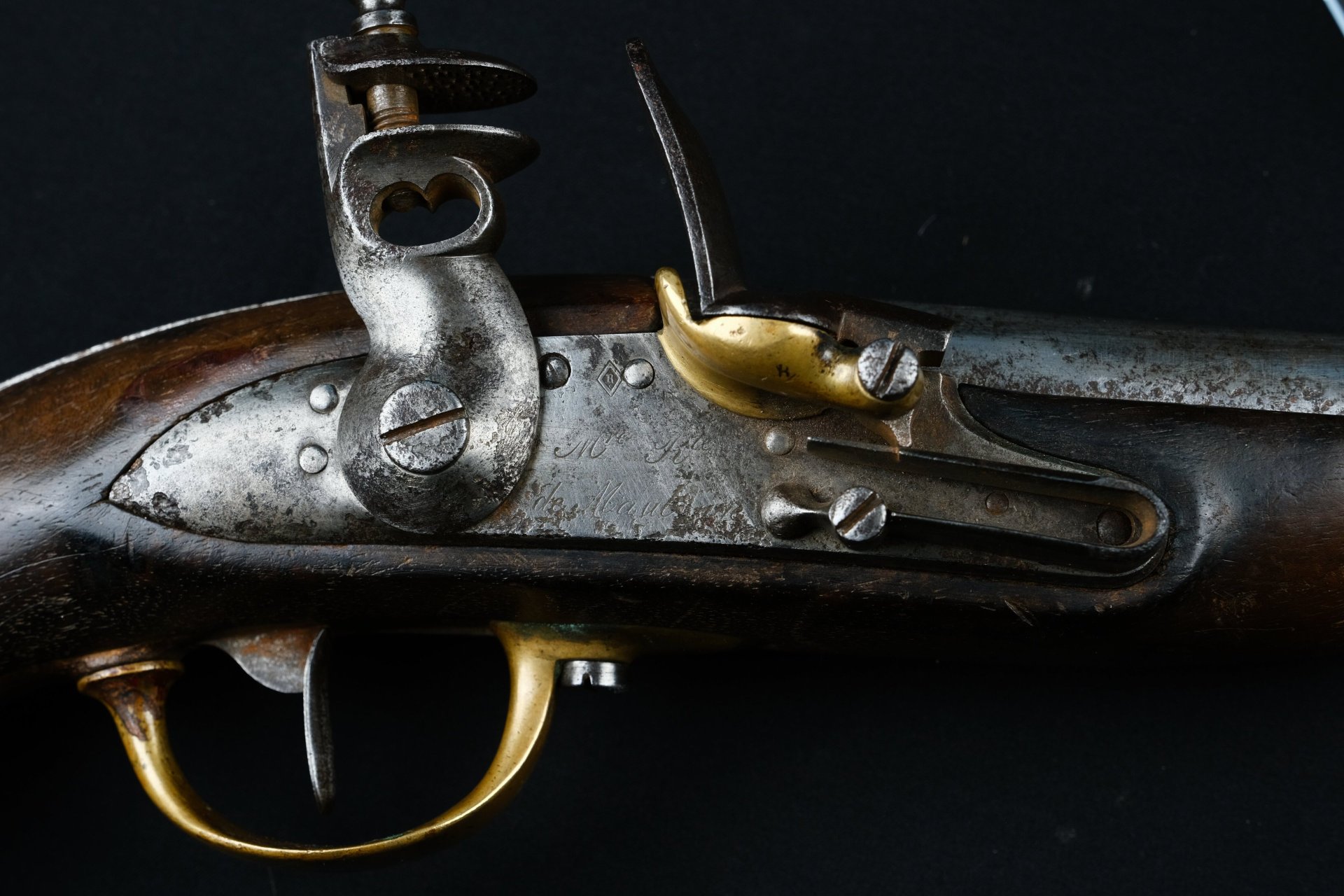 Französische Steinschlosspistole Modell 1822 – Manufacture Royale de Maubeuge – datiert 1826 – Bild 6