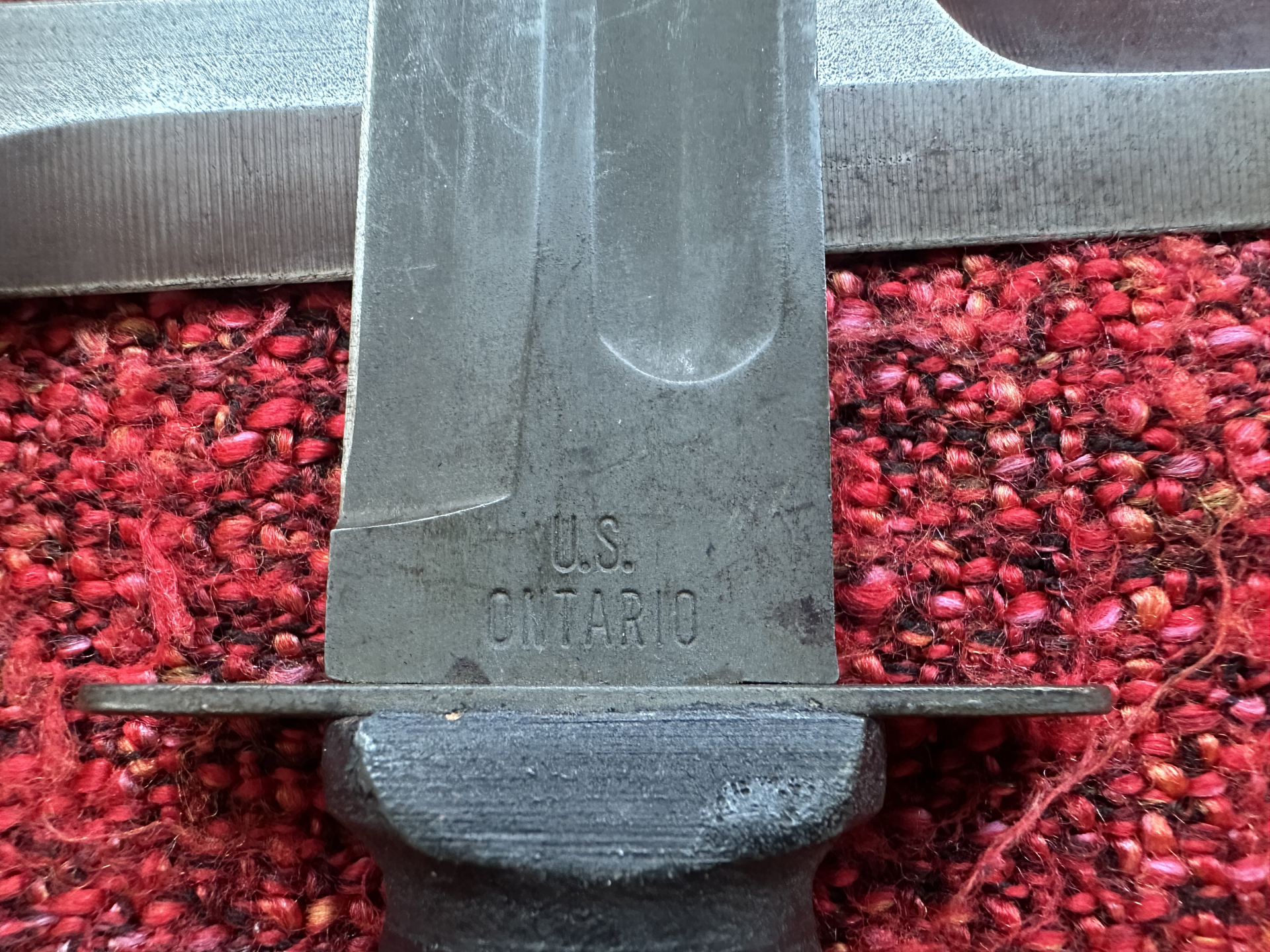 ==>Aus Sammlung 2 Original U.S .Ontario Kampfmesser -Survival -Dolch- Navy&Army selten so hochwerti! – Bild 3