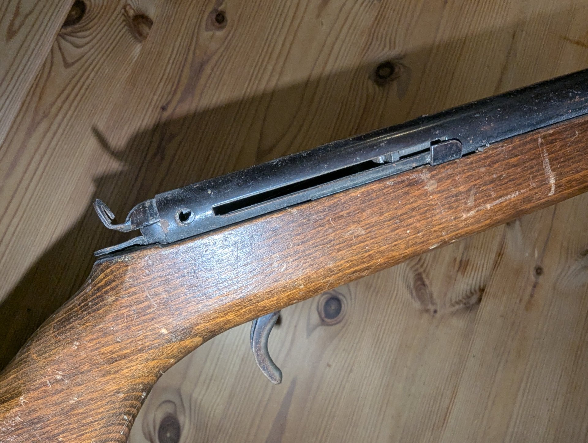 Seltenes Sammlerstück: Diana Mod. 10 Jugend-/Kinderluftgewehr (Herstelldatum 10.'51) – Rarität! – Bild 5