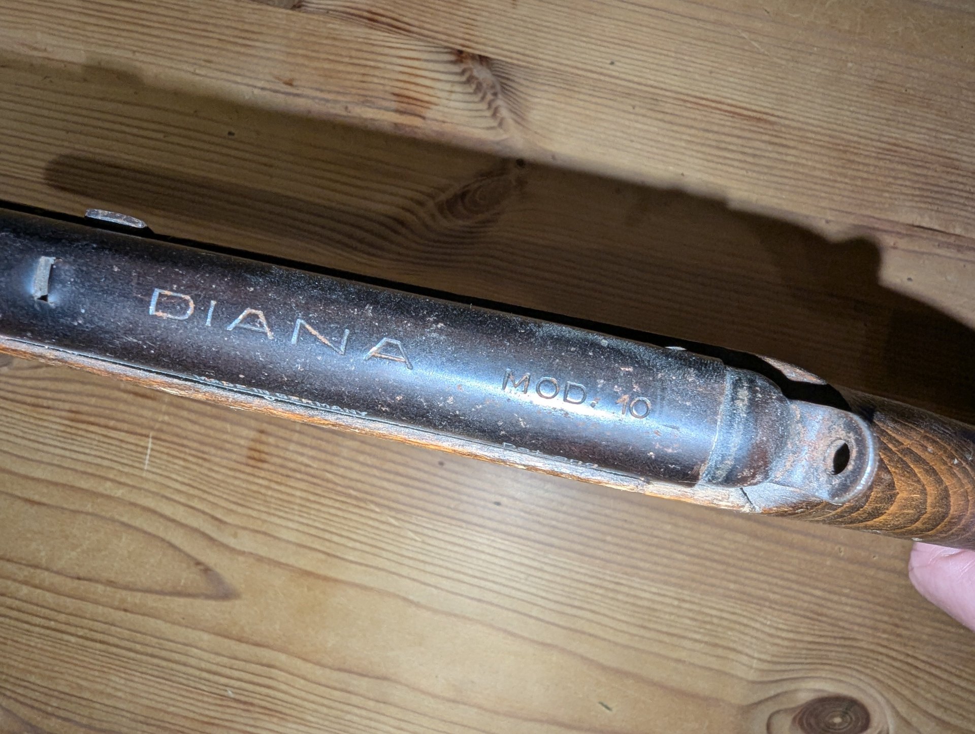 Seltenes Sammlerstück: Diana Mod. 10 Jugend-/Kinderluftgewehr (Herstelldatum 10.'51) – Rarität! – Bild 6