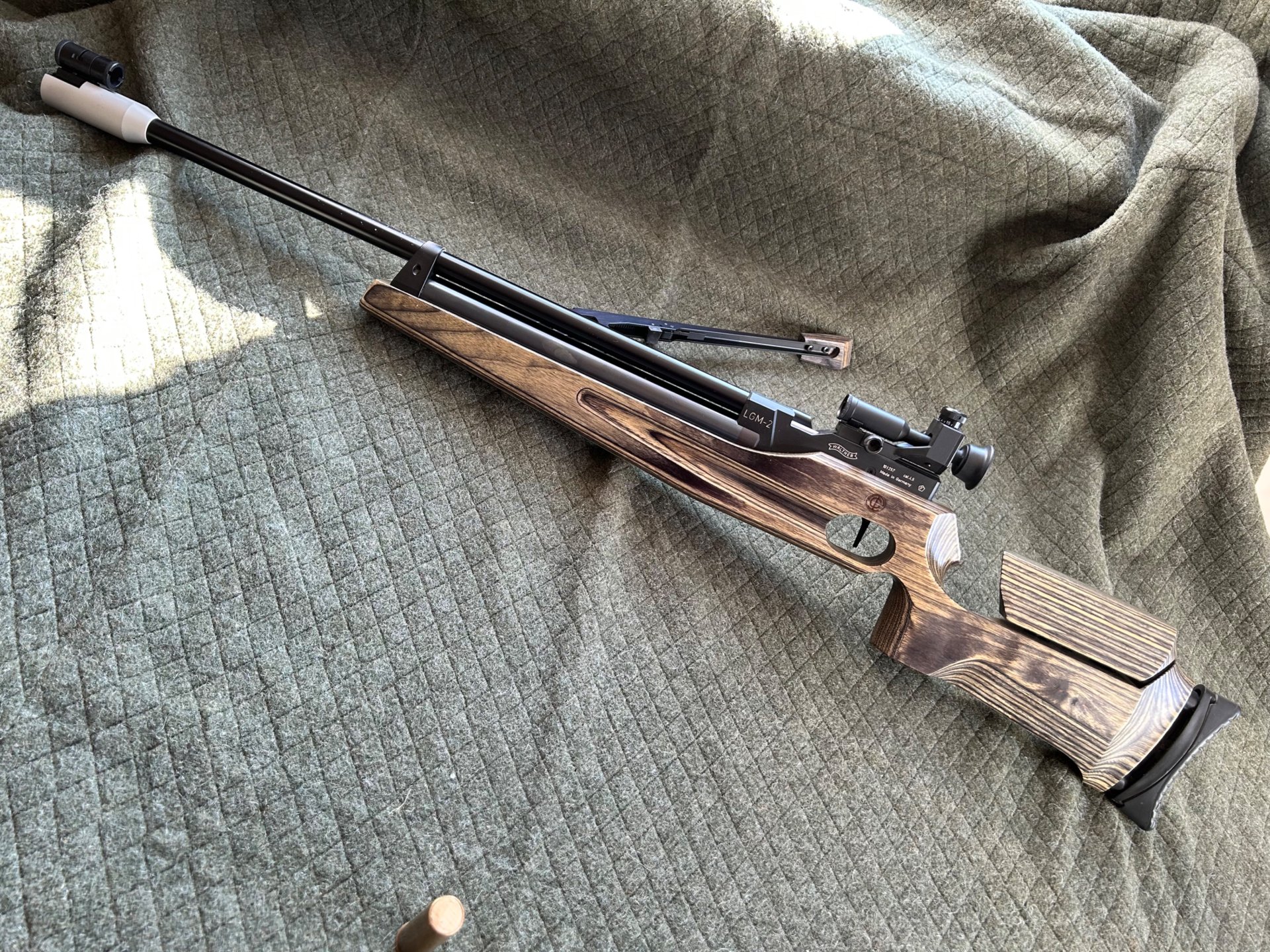 Walther LGM-2 Luftgewehr Rechtshänder Matchbüchse 4,5mm Diabolo – Bild 1
