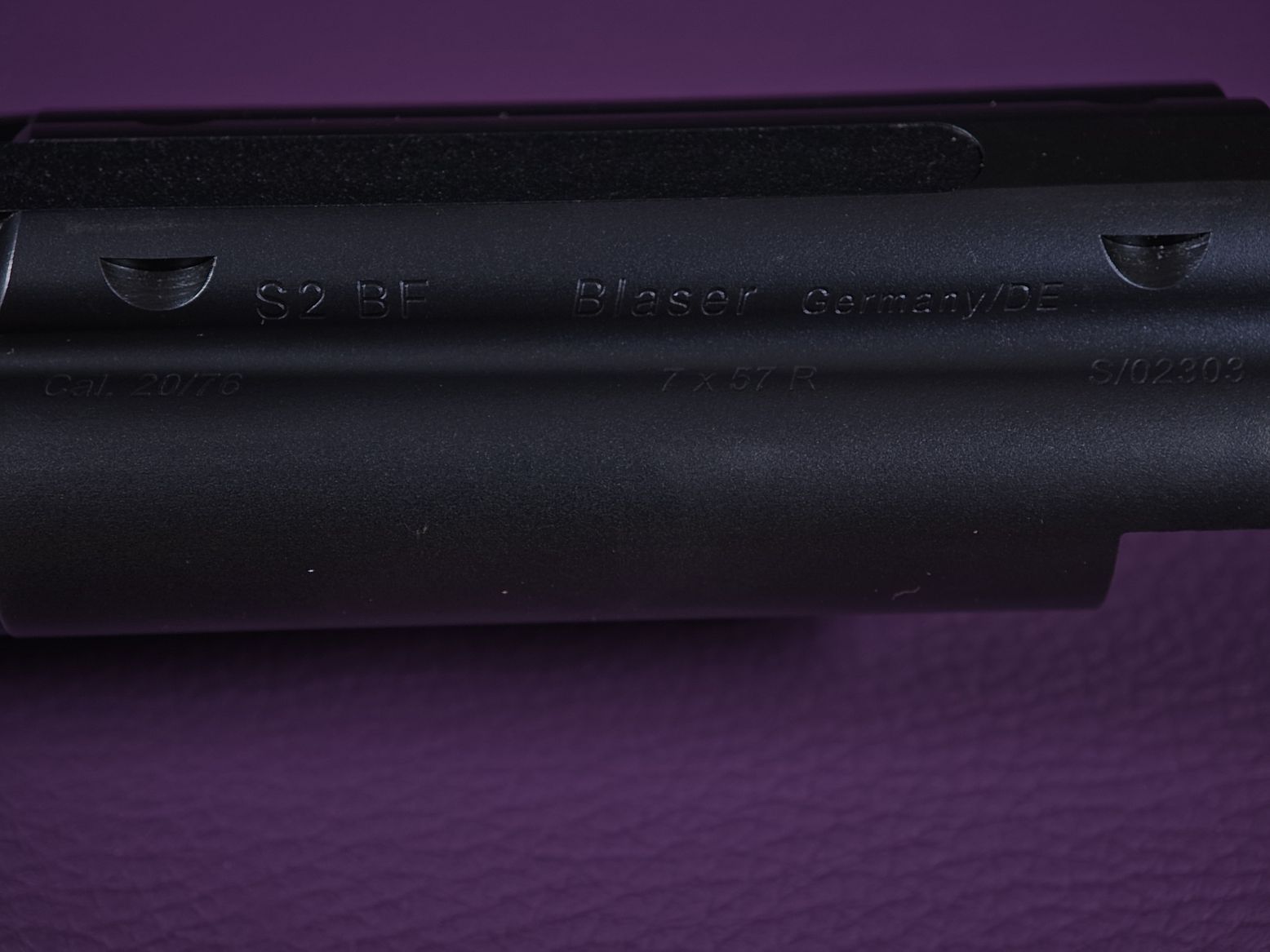 Austauschlauf Büchsflinte Blaser S2 7x57R 20/76 Einstecklauf .22hornet – Bild 5