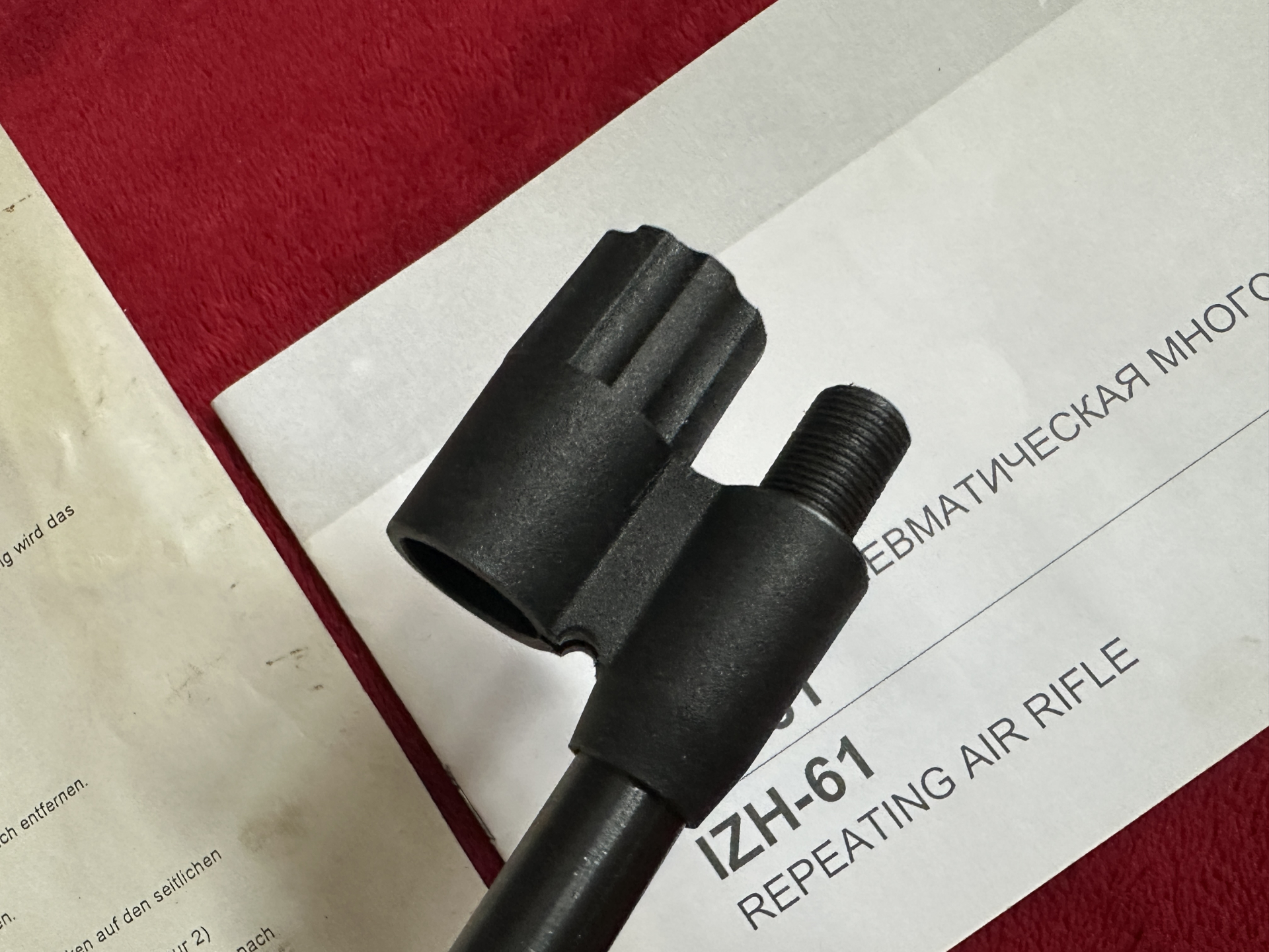 ==>Rarität aus Sammlung!Original russisches Baikal-Izmash IJ61-Cal.4.5 mm OVP wie neu aus Sammlung ! – Bild 5