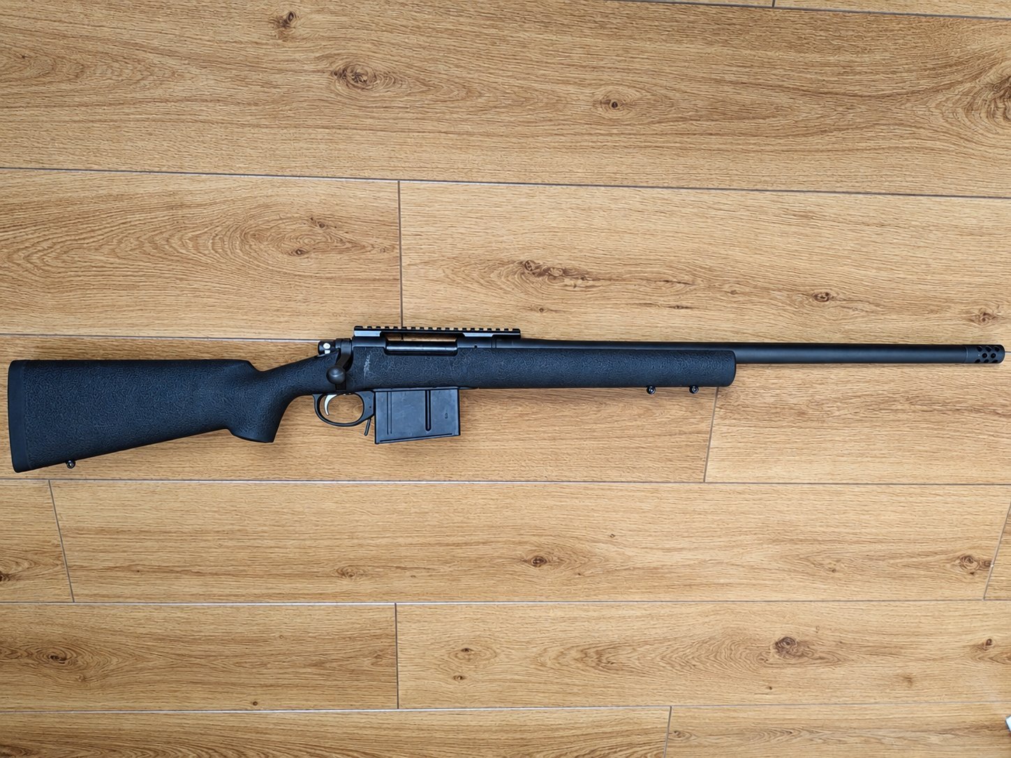 Remington Rem 700 Police Cal.338 Lapua Magnum Jewell Abzug Titan Schlagb. 20MOA AWN Recknagel Pic – Bild 1