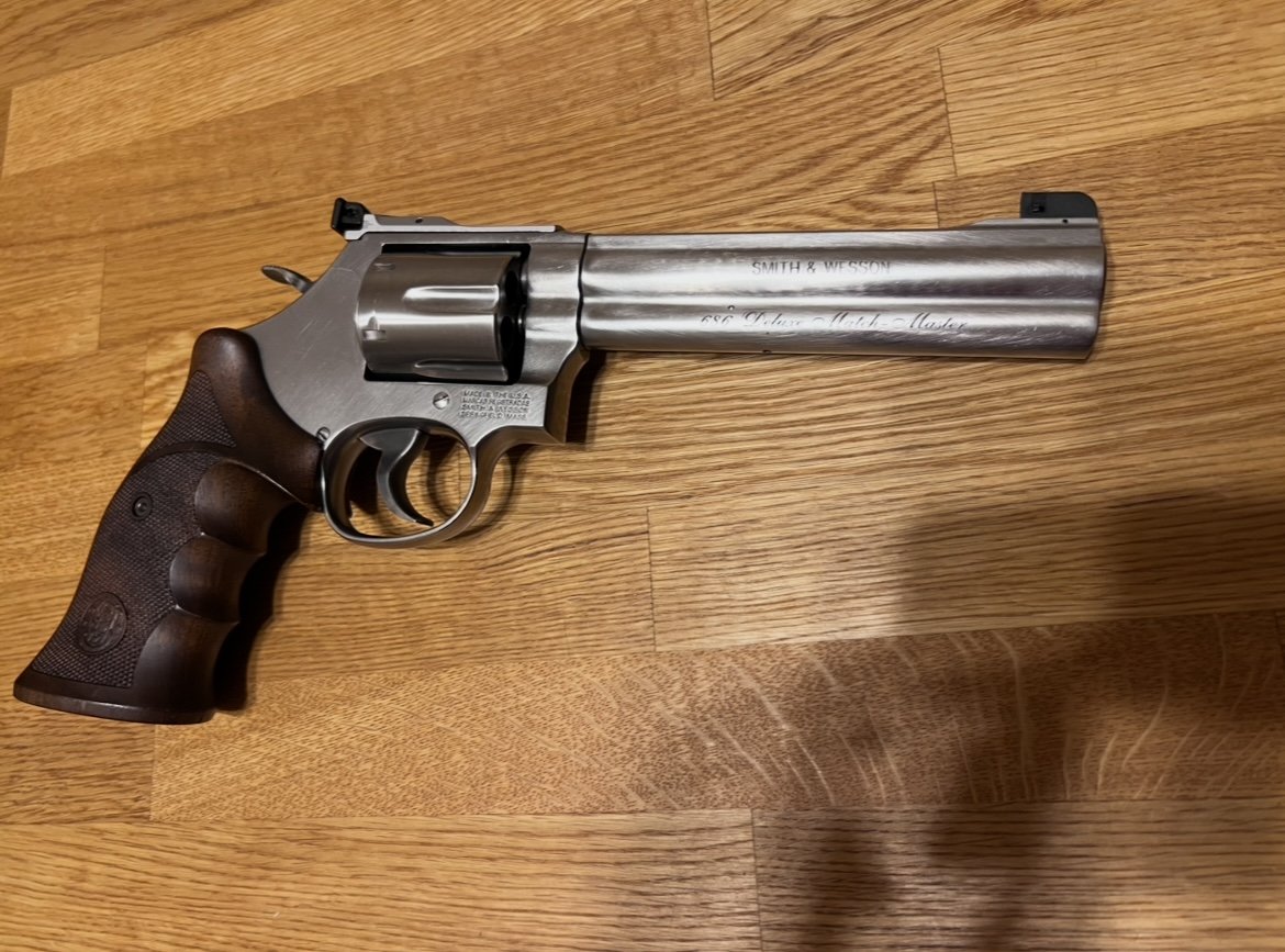 Smith & Wesson 686-6 DeLuxe Match Master 6" im Kaliber .357 Magnum Schnäppchen – Bild 3