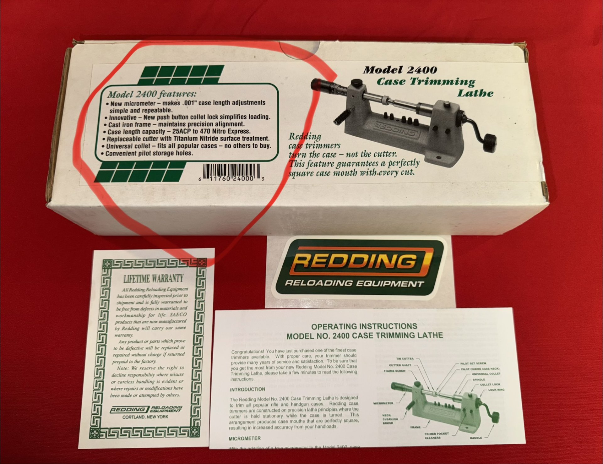 Redding Hülsen Trimmer Model 2400 – Bild 3