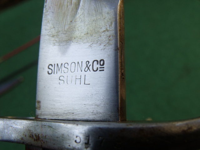Seitengewehr Mauser M.1908 für Brasilien Simson u. Co Suhl – Bild 6