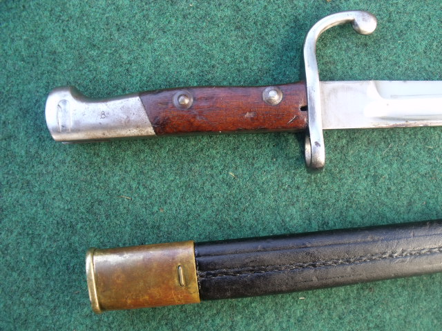 Seitengewehr Mauser M.1908 für Brasilien Simson u. Co Suhl – Bild 3