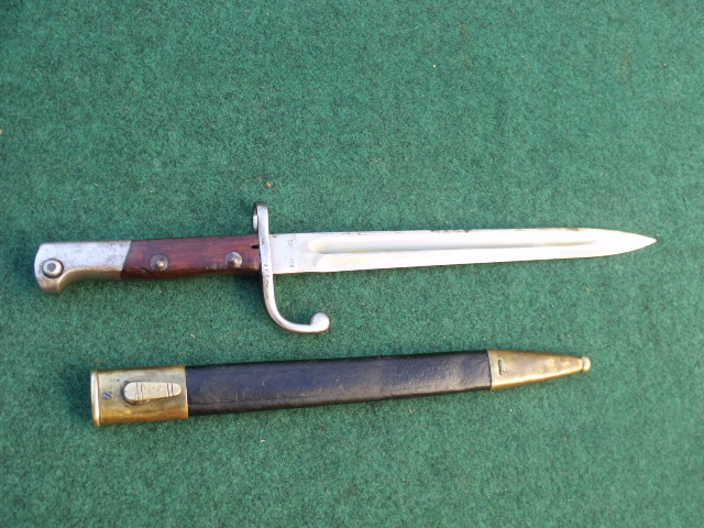 Seitengewehr Mauser M.1908 für Brasilien Simson u. Co Suhl – Bild 1
