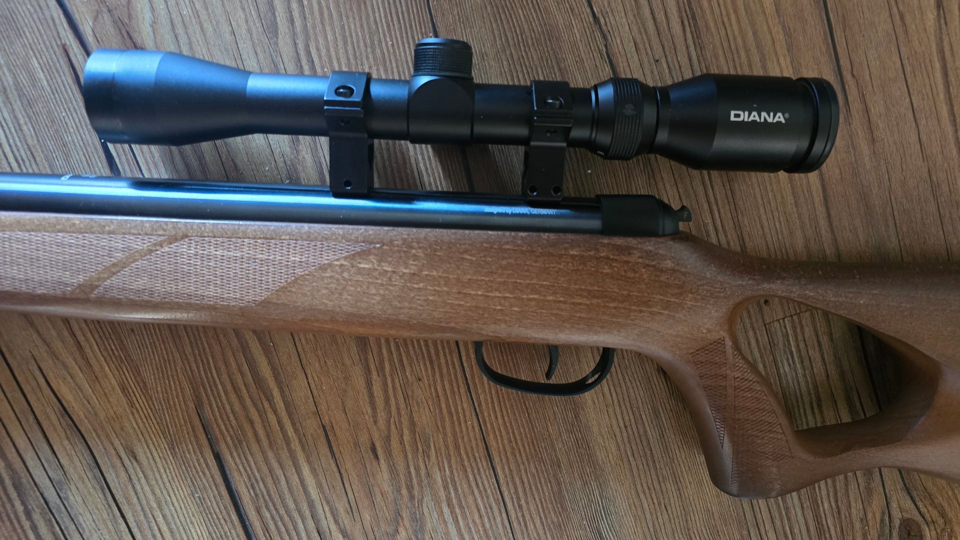 Diana two - fifty Luftgewehr mit Zielfernrohr neuwertig – Bild 6