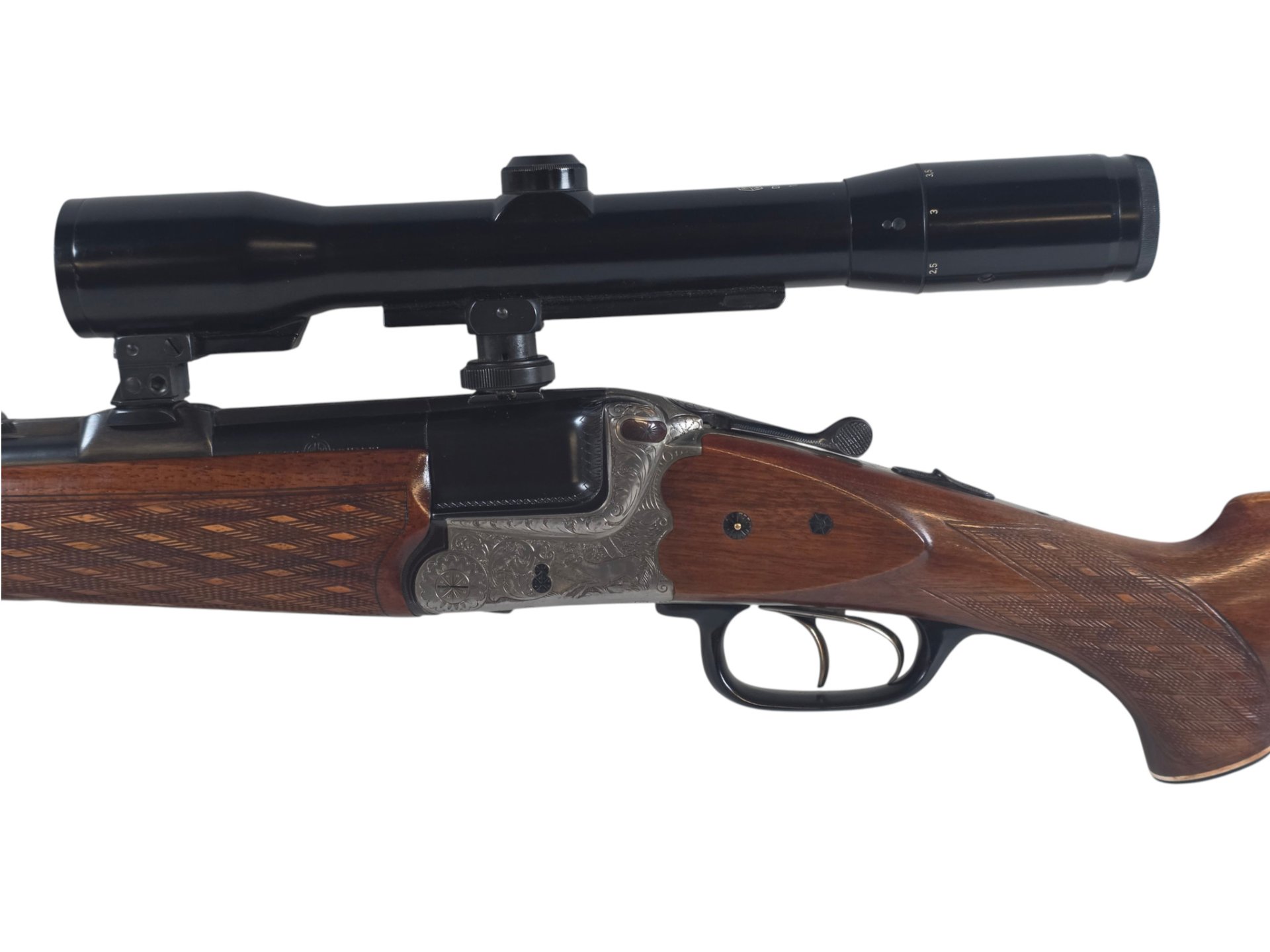 Wilhelm Heym BBF im Kal. 7x57R und 16/70 mit 1,5-6x36 Hensoldt Glas bei taunus-waffen.de – Bild 2