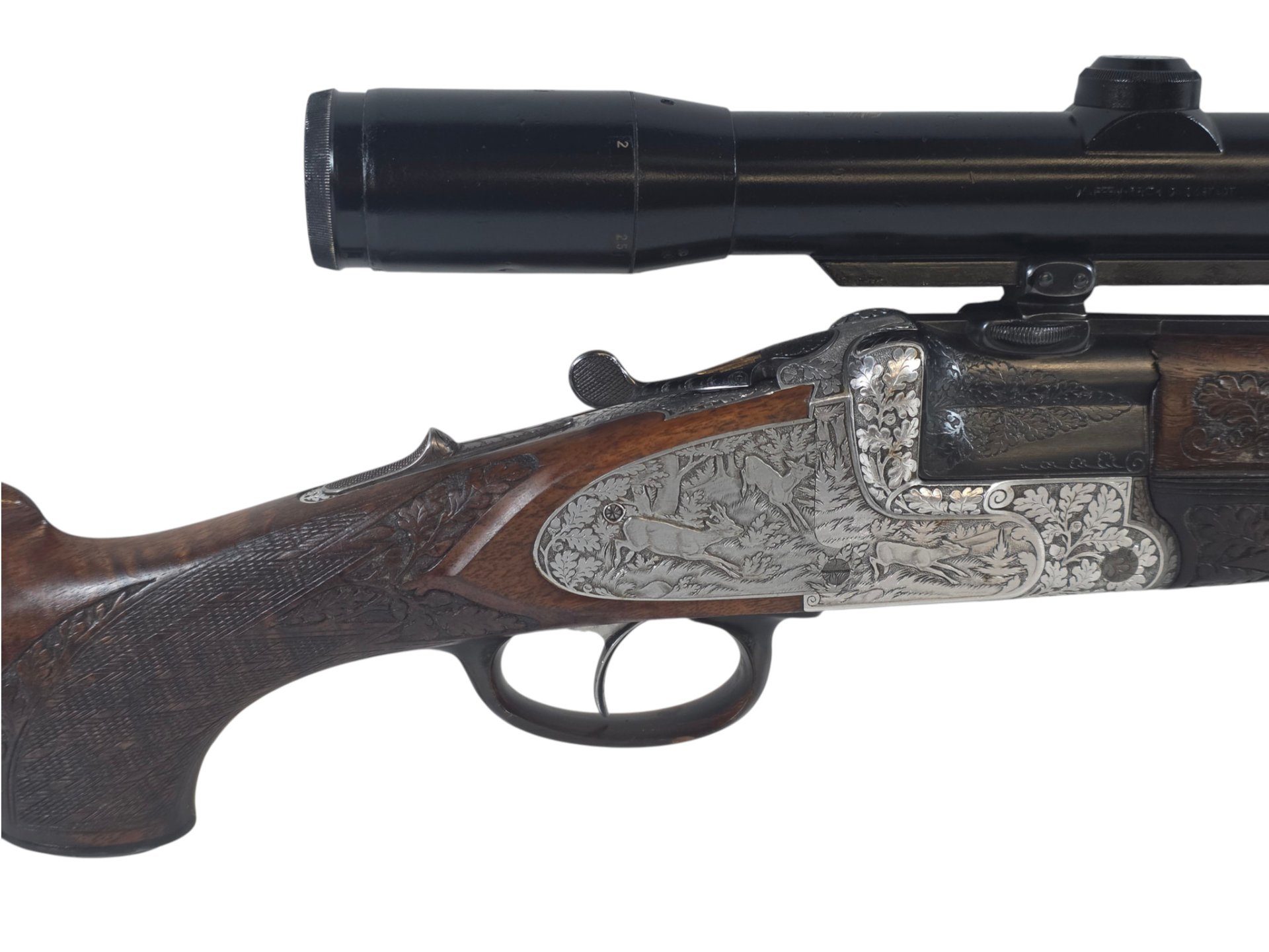 Krieghoff Primus Bergstutzen mit Handspanner und 1,5-6x36 Hensoldt Glas taunus-waffen.de – Bild 2