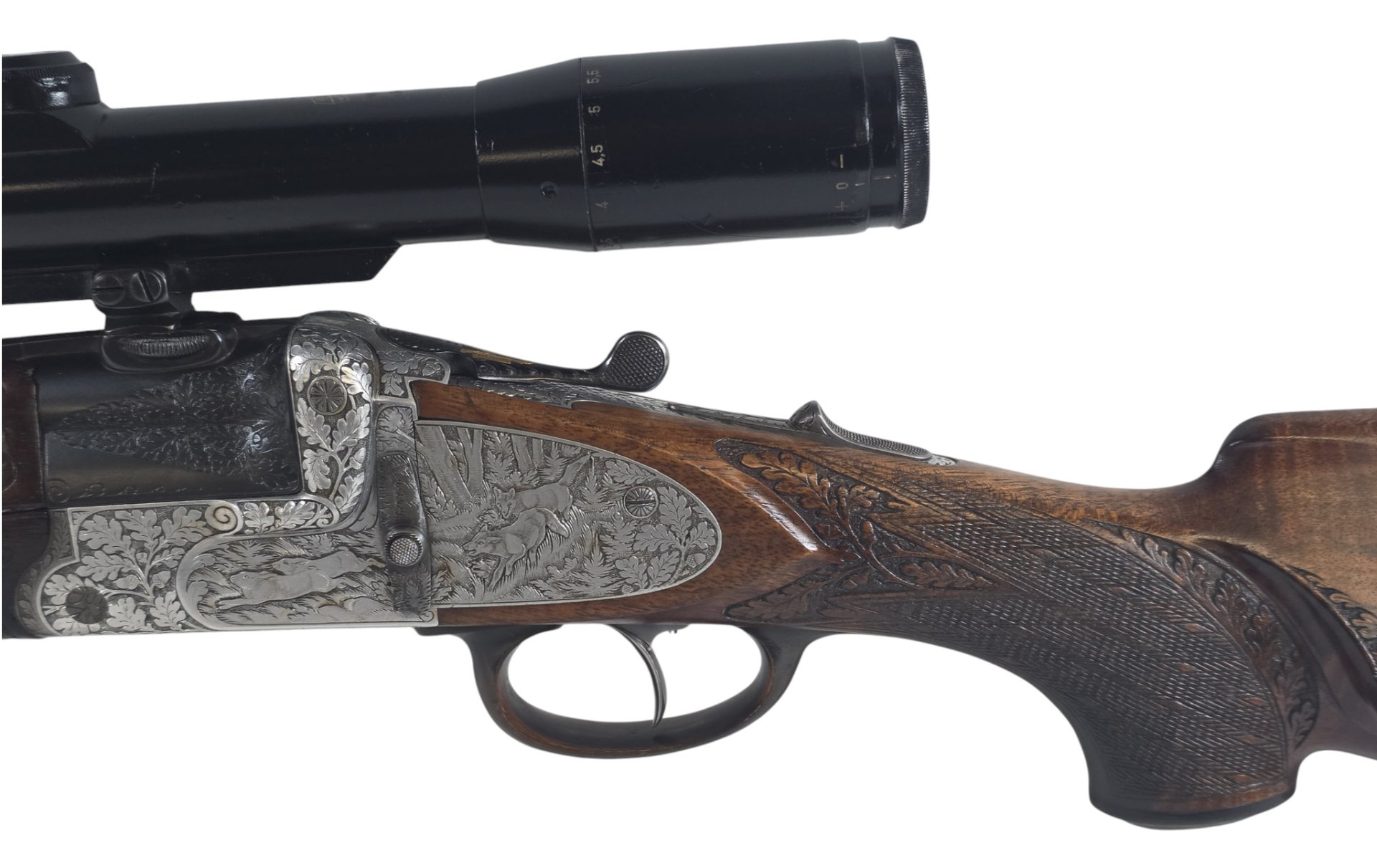 Krieghoff Primus Bergstutzen mit Handspanner und 1,5-6x36 Hensoldt Glas taunus-waffen.de – Bild 1