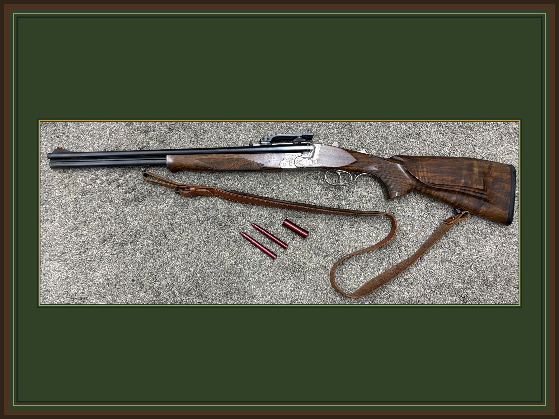 Krieghoff Optima 20 DBD 2x9,3x74R + 20/76 – Bild 2