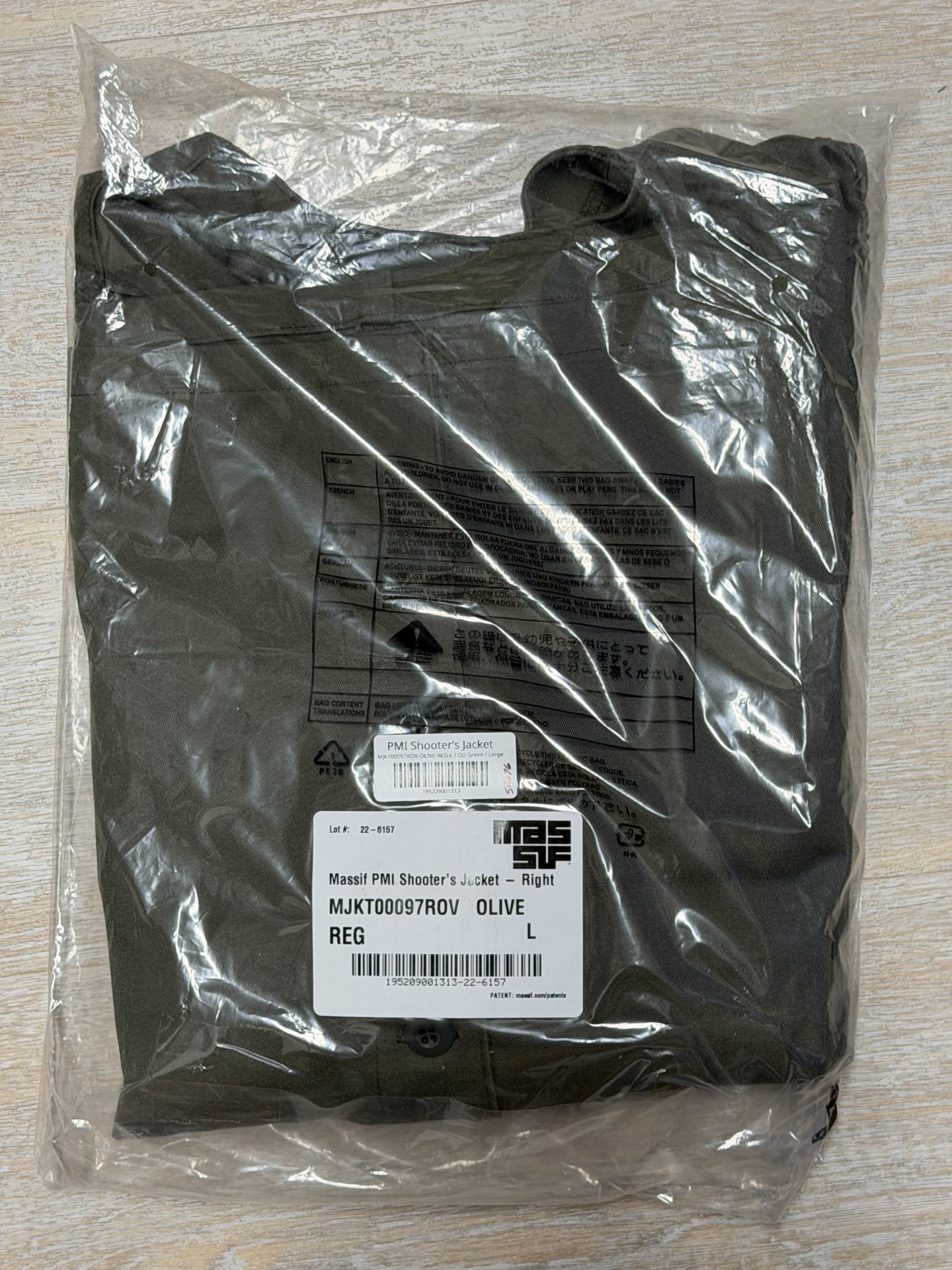 Massif USMC PMI Shooter´s Jacket, Schießjacke, “Amikittel”, Sportarms, Ordonnanz – Bild 3