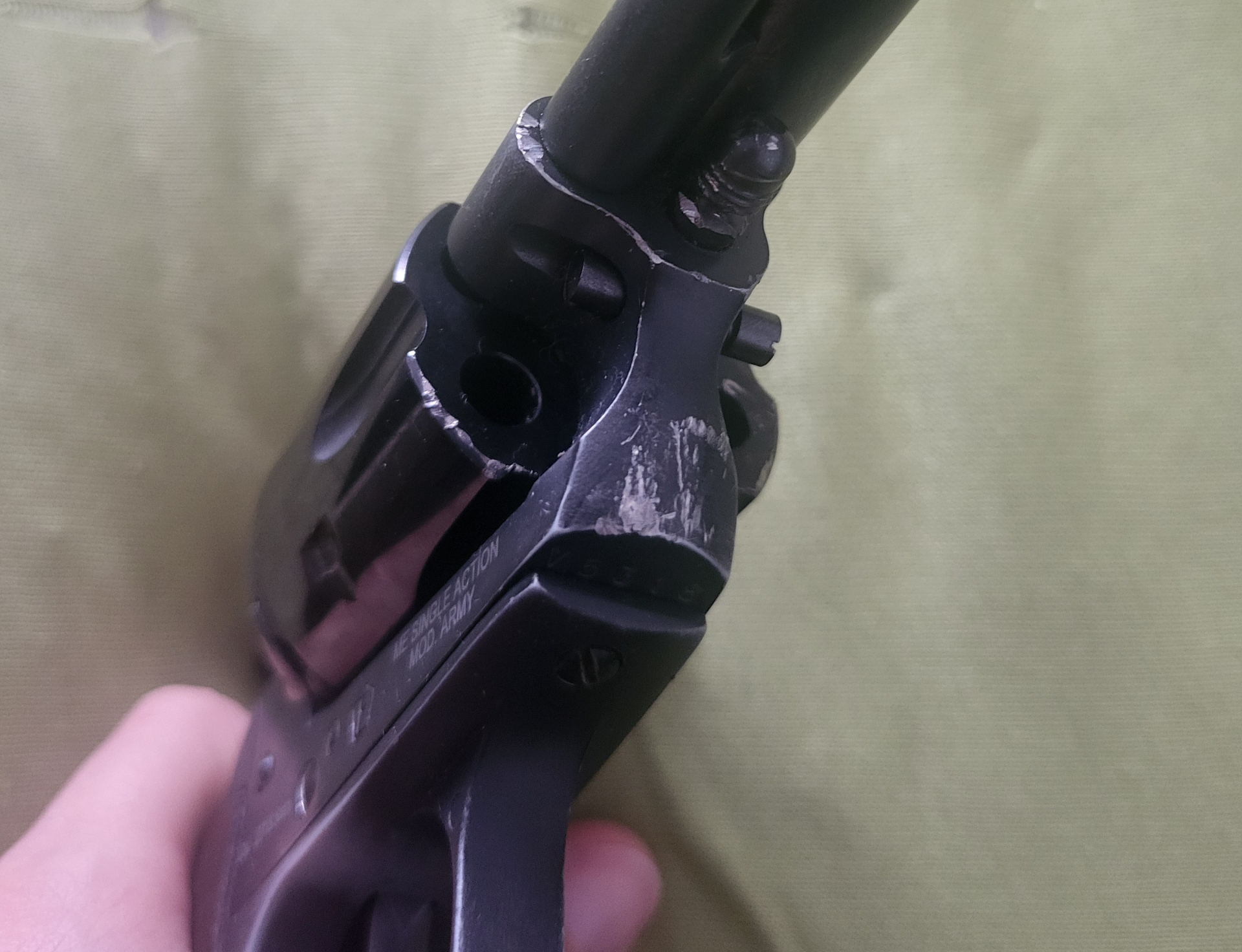 Single Action Army 5,5mm/.22 LEP Revolver – Bild 3