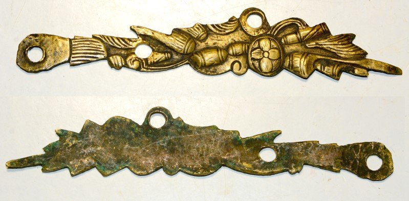 Schlossgegenplatte von Vorderlader, alt – Bild 1