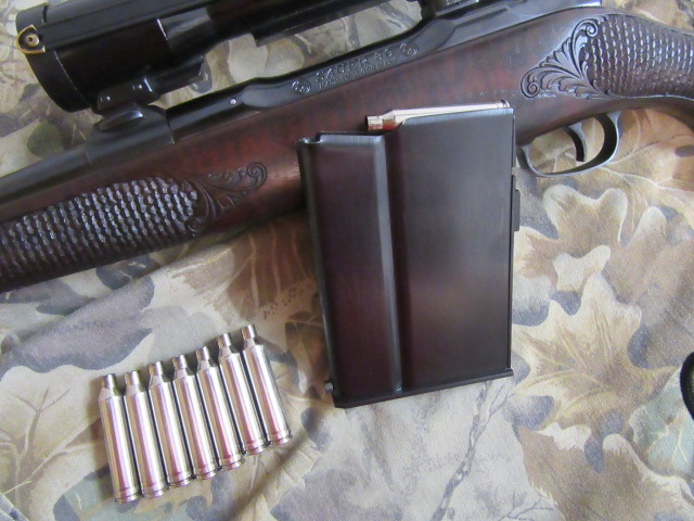 8 Schuss Drückjagd-Magazin für Sauer 80/90/92...Magnumversion – Bild 4
