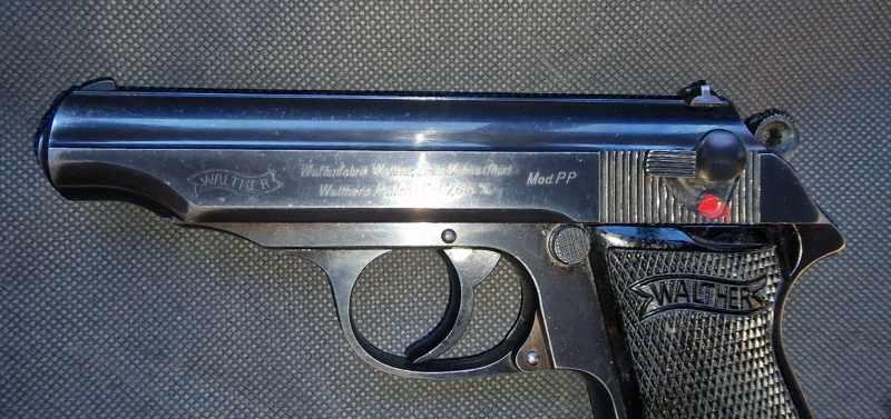 Walther PP Zella-Mehlis Stempel, SA/DA Großkaliber Pistole GK Pistole 7,65x17 mm Browning – Bild 3