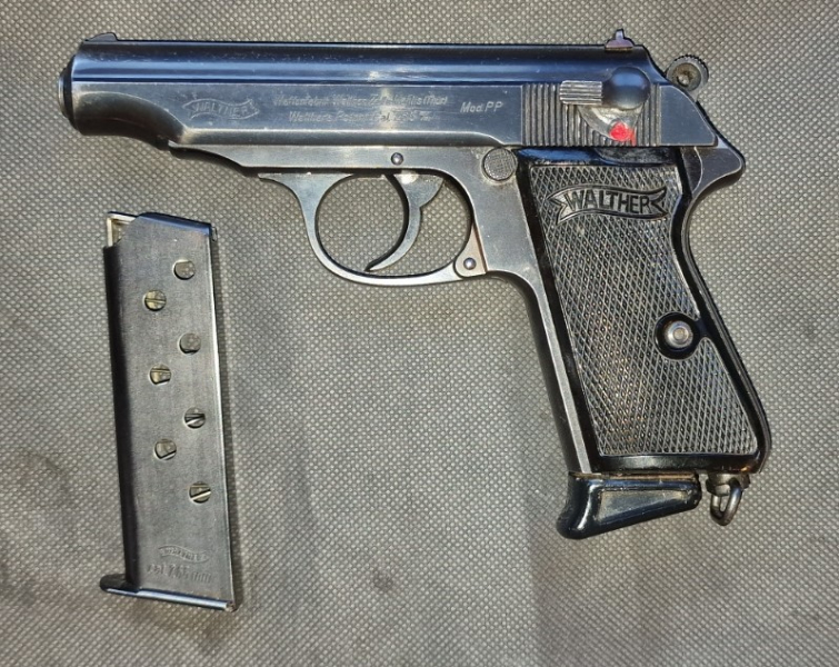 Walther PP Zella-Mehlis Stempel, SA/DA Großkaliber Pistole GK Pistole 7,65x17 mm Browning – Bild 2