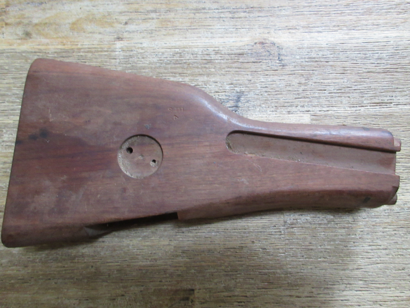 Original WWII British Army Bren MG Rifle Butt Stock Schaft – Bild 2