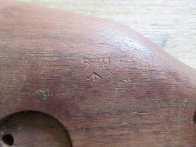 Original WWII British Army Bren MG Rifle Butt Stock Schaft – Bild 3