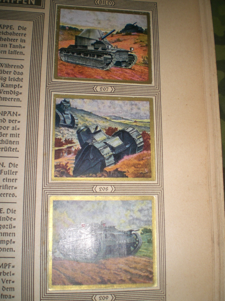 Antiquarisches Buch: altes Sammelbilderalbum - Die Reichswehr – Bild 4